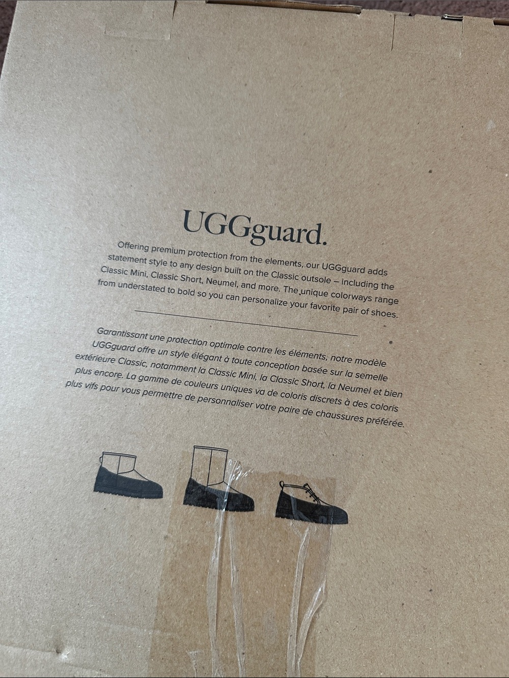 UGG Unisex Adult Uggguard Accessory Chestnut Brown Large - Picture 4 of 4